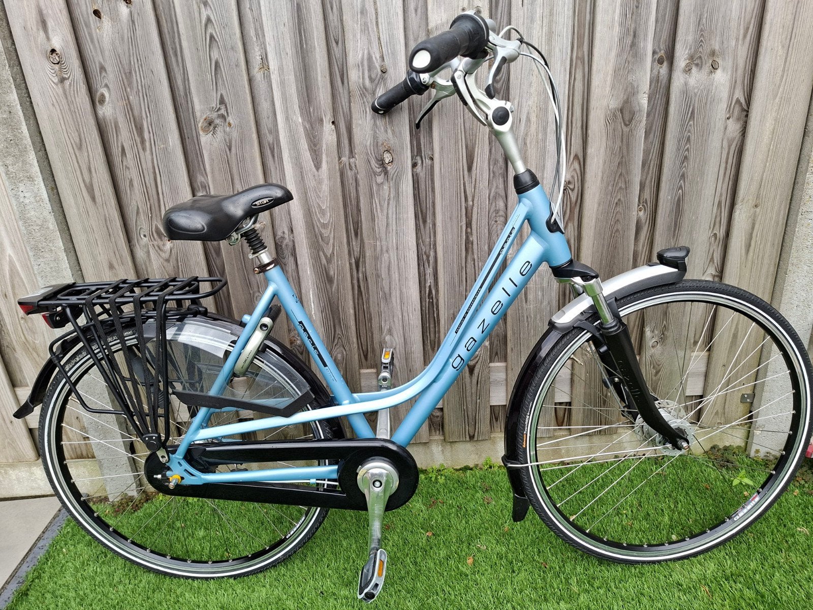 Gazelle paris plus damesfiets., 53 tot 56 cm, Ophalen, Gazelle, Versnellingen