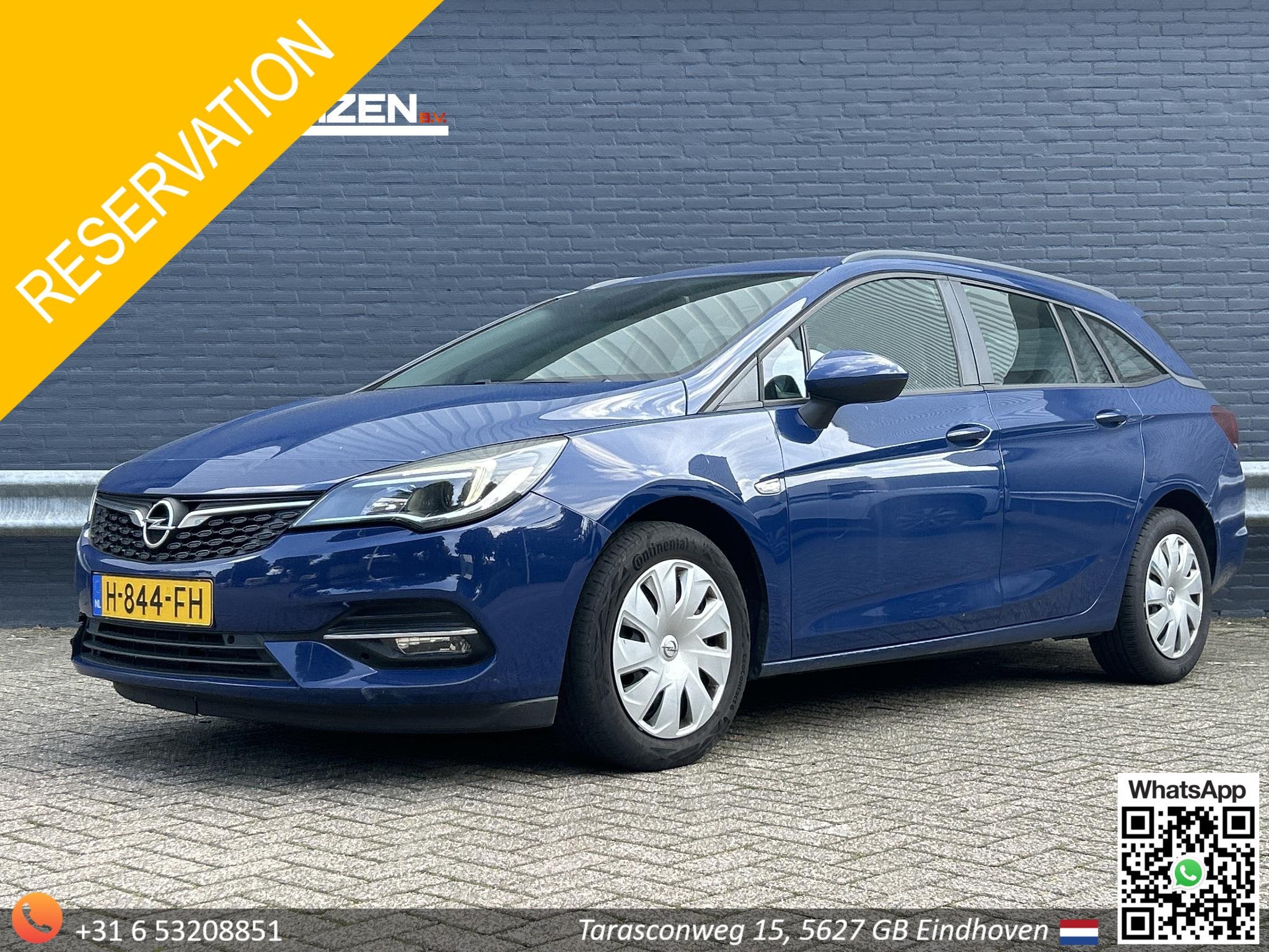 Opel Astra Sports Tourer 1.2 Business Edition | € 3.900,-, Voorwielaandrijving, Stof, 1199 cc, Blauw