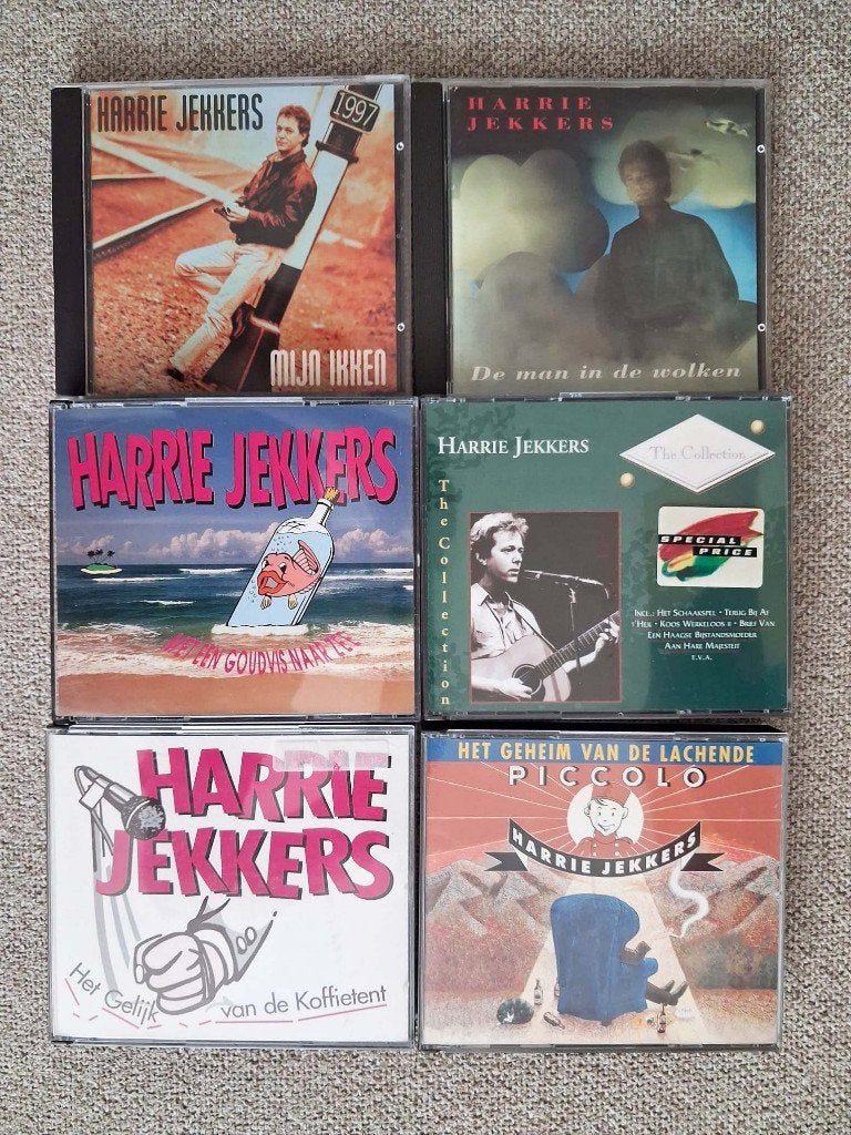 Harrie Jekkers cd collectie, Gebruikt, Ophalen of Verzenden, Album, Inclusief doosje