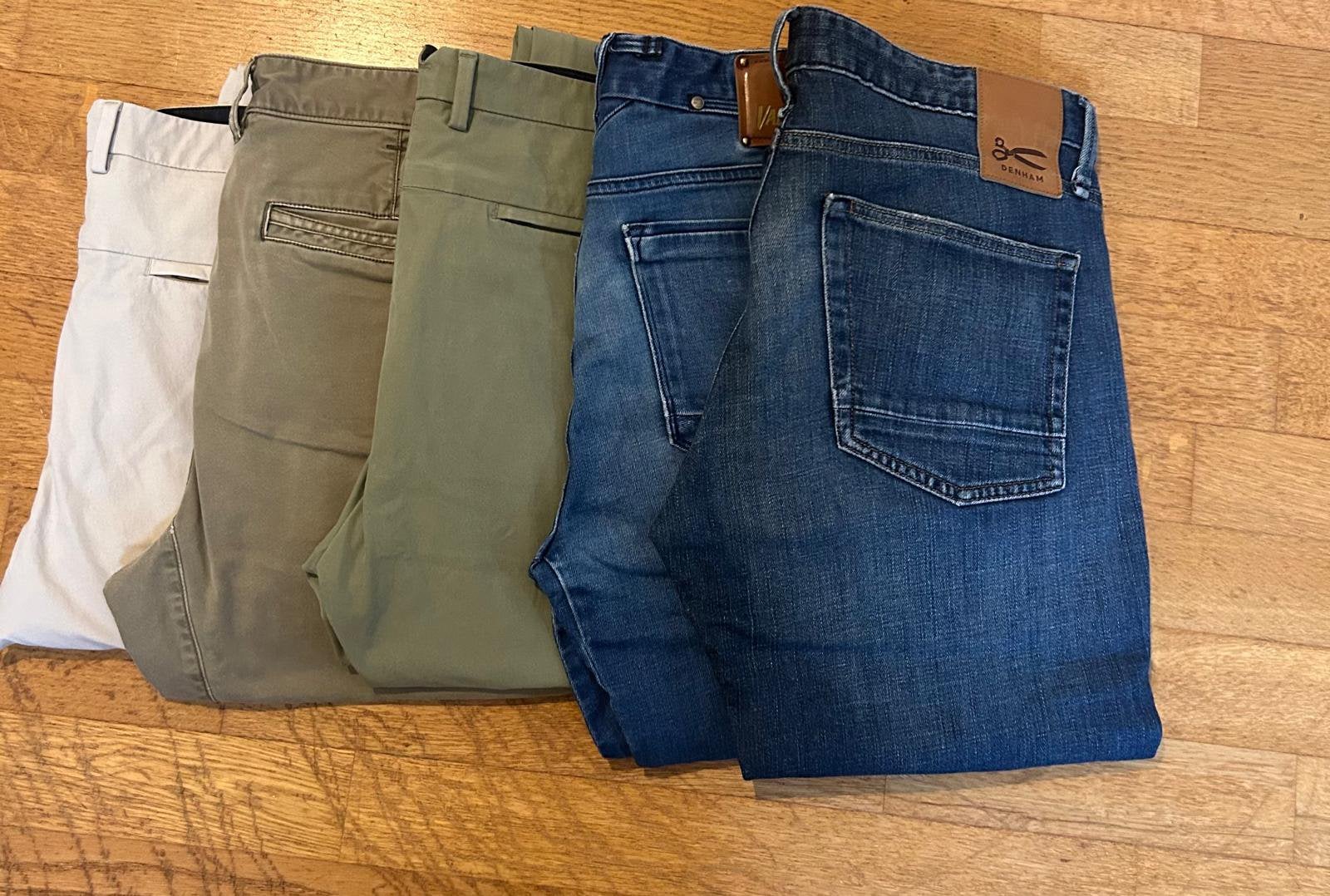 Vanguard, Denham&PME herenbroeken, maat 34/34, Kleding | Heren, Ophalen of Verzenden, Zo goed als nieuw