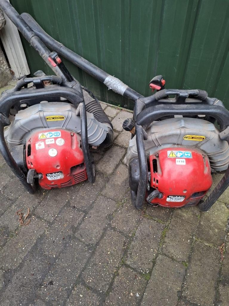 Robin FL 500 blazer, Ophalen, Gebruikt, Benzine, Ruggedragen