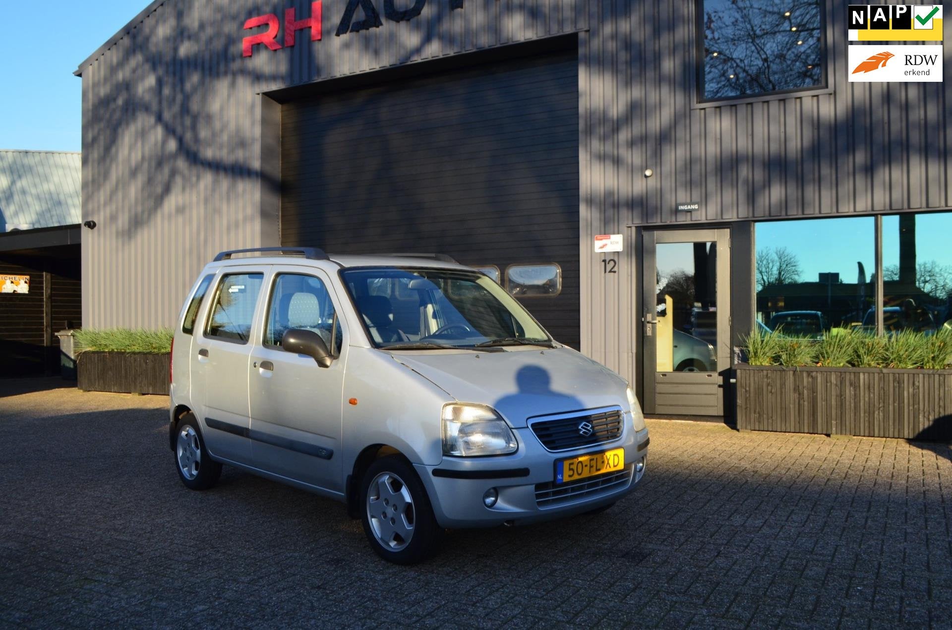 Suzuki Wagon R+ 1.3 First Edition | Airco | Nieuwe APK, Voorwielaandrijving, Stof, Gebruikt, 4 cilinders