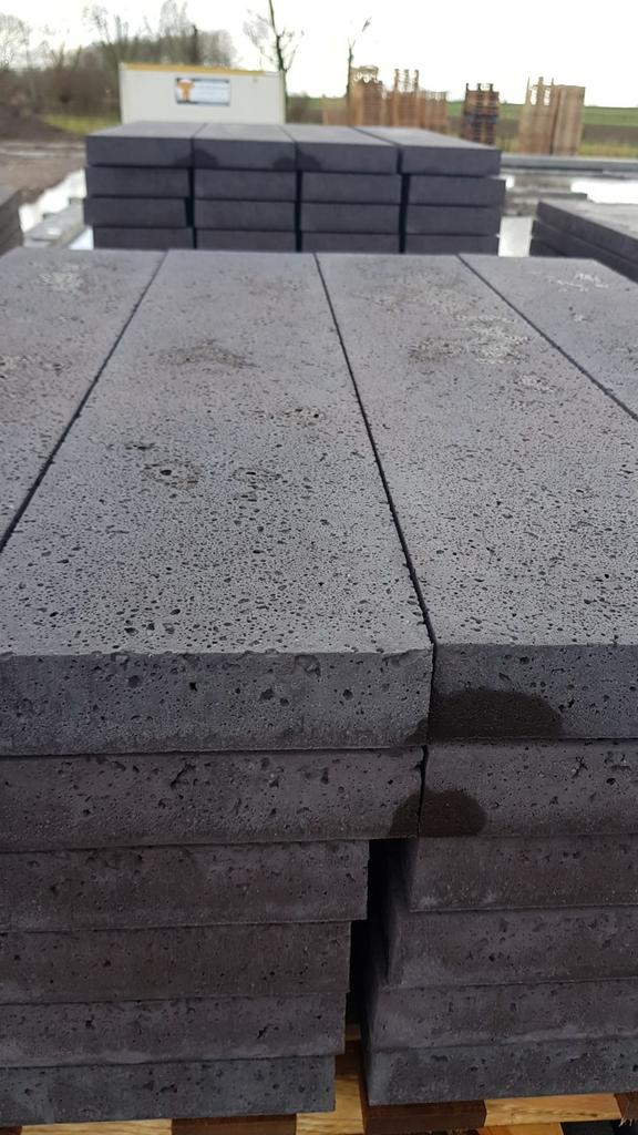 Oudhollandse opsluiting 100x20x5 antraciet 5,- per stuk, Overige typen, Nieuw, Ophalen of Verzenden, 10 m² of meer