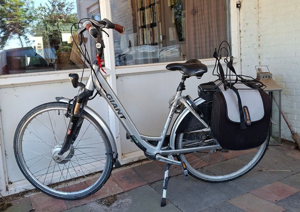 Giant Twist Go Double fiets met drie !!! goede accu's, Fietsen en Brommers, Ophalen, Gebruikt, Giant