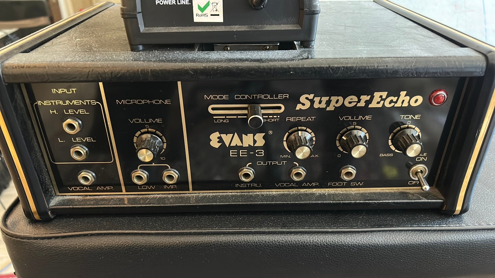 Evans EE-3, Ophalen, Gebruikt, 100 watt of meer