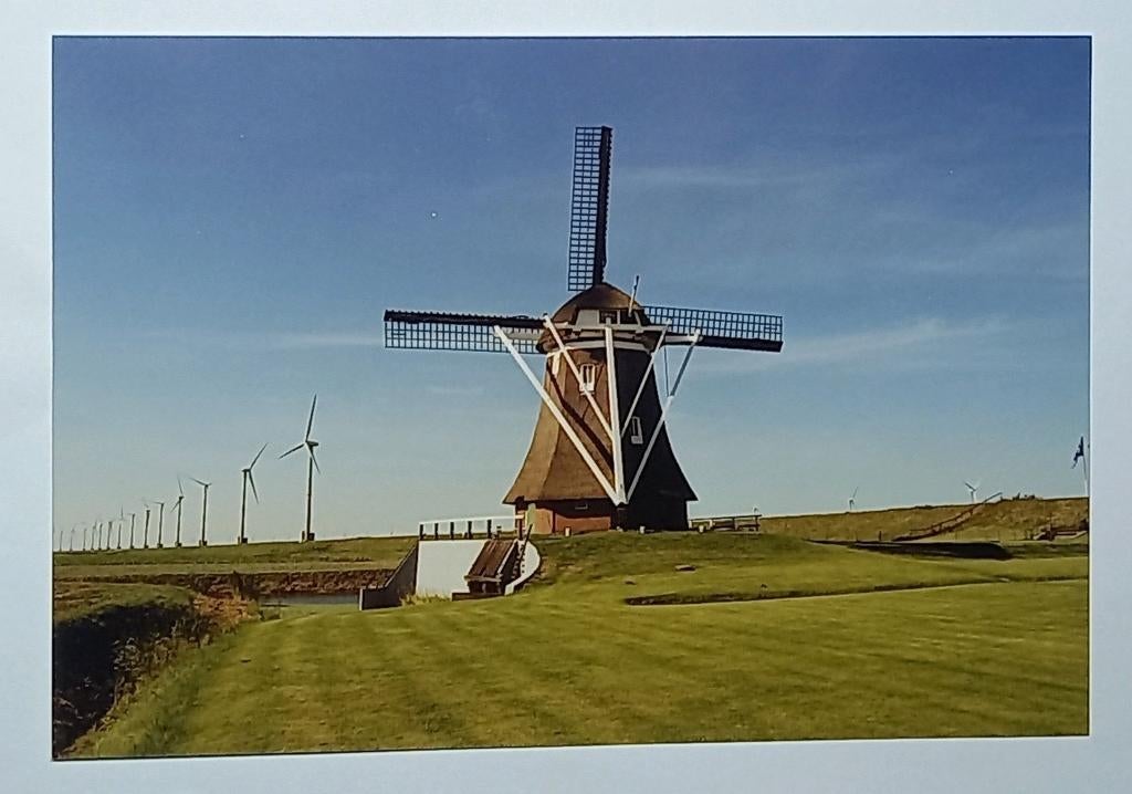 Eemshaven ( Gr. ) foto foto foto De Goliath, Verzenden, 1980 tot heden, Foto, Zo goed als nieuw