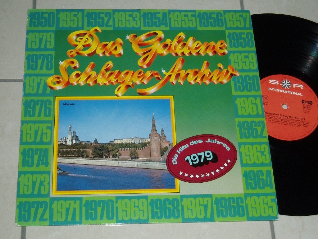LP das Goldene schlager Archiv 1979 Boney M Village People, Cd's en Dvd's, LP, Gebruikt, Verzenden, Schlager
