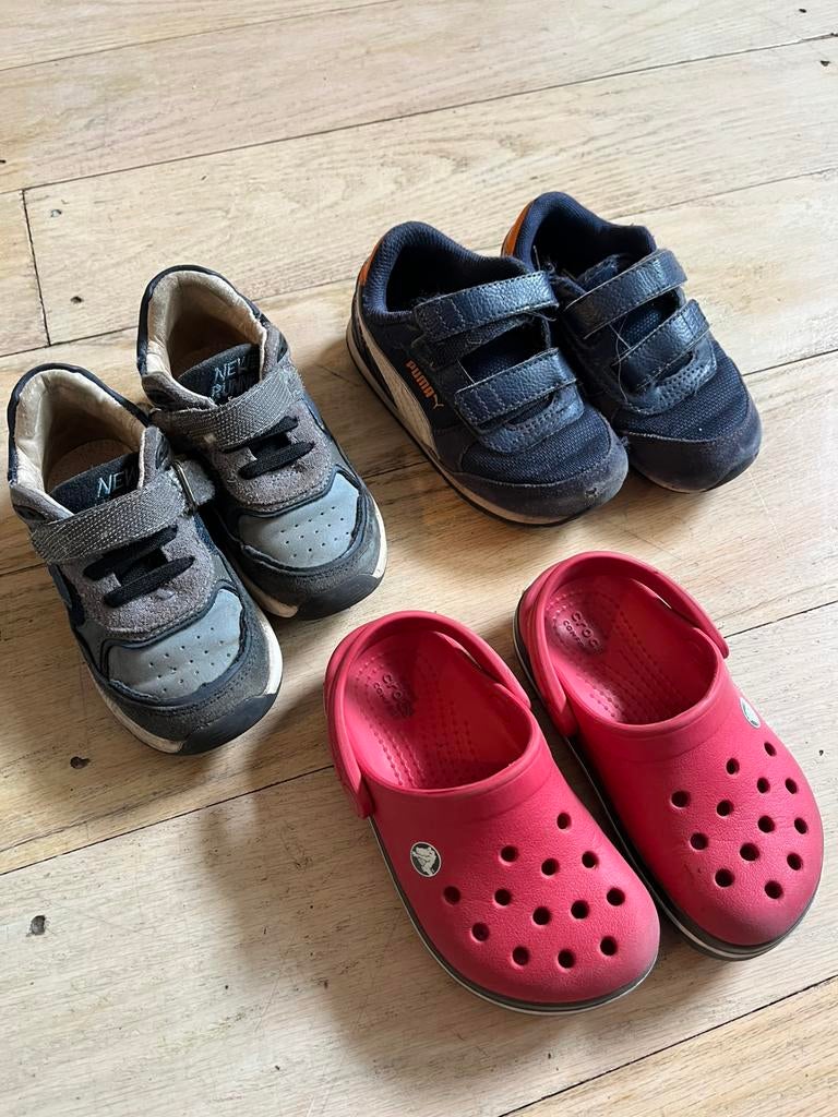 Crocs C7, Shoesme en Puma maat 25, Ophalen of Verzenden, Zo goed als nieuw, Jongetje of Meisje, Schoentjes