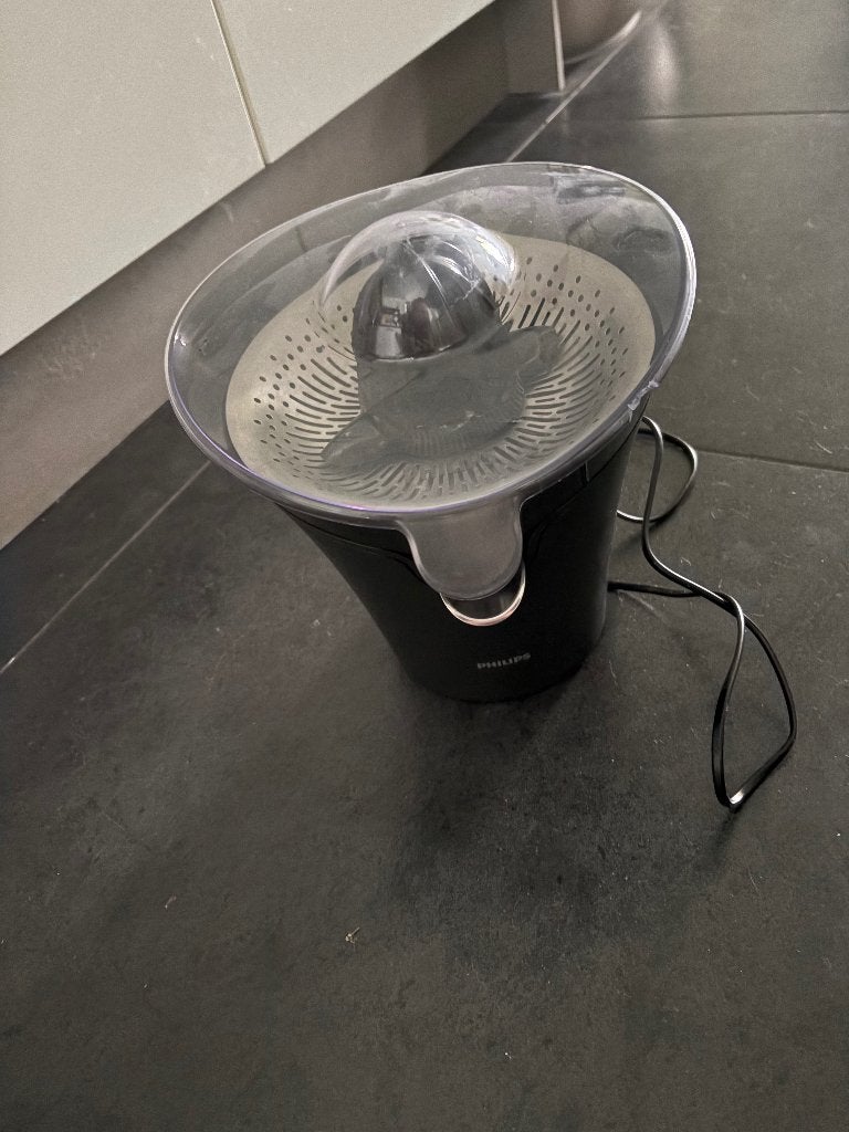 Sinaasappel pers, Ophalen of Verzenden, Zo goed als nieuw, Elektrisch, Citruspers