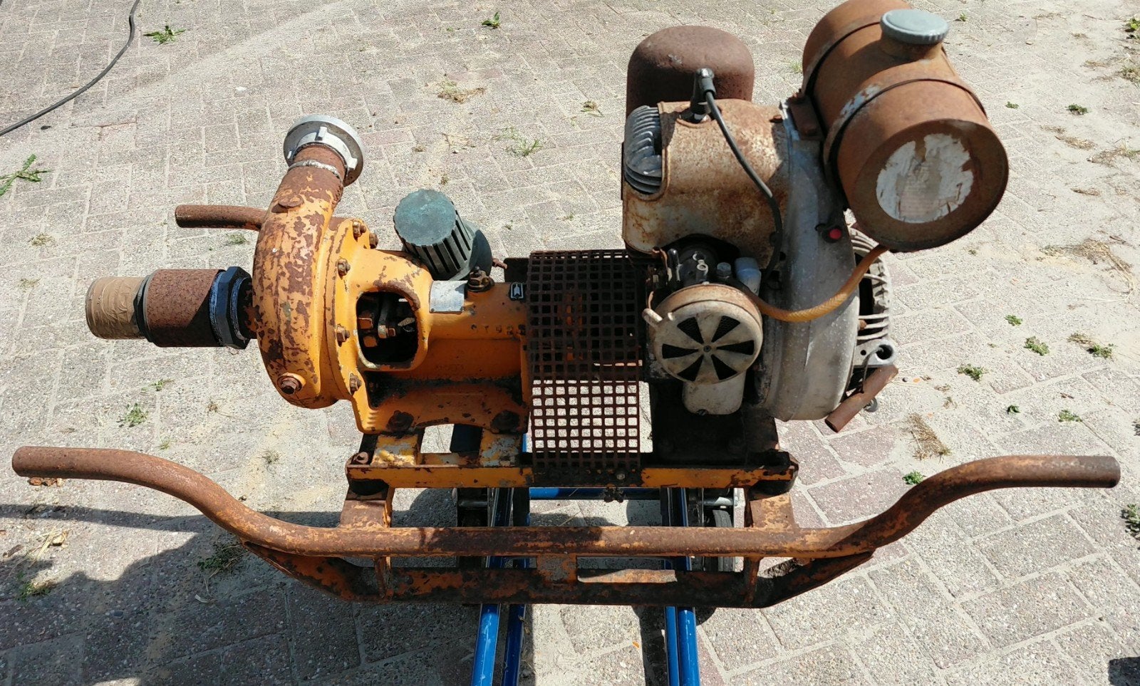 Sachs Stamo 282 motor met waterpomp, Ophalen, Gebruikt, Benzinemotor