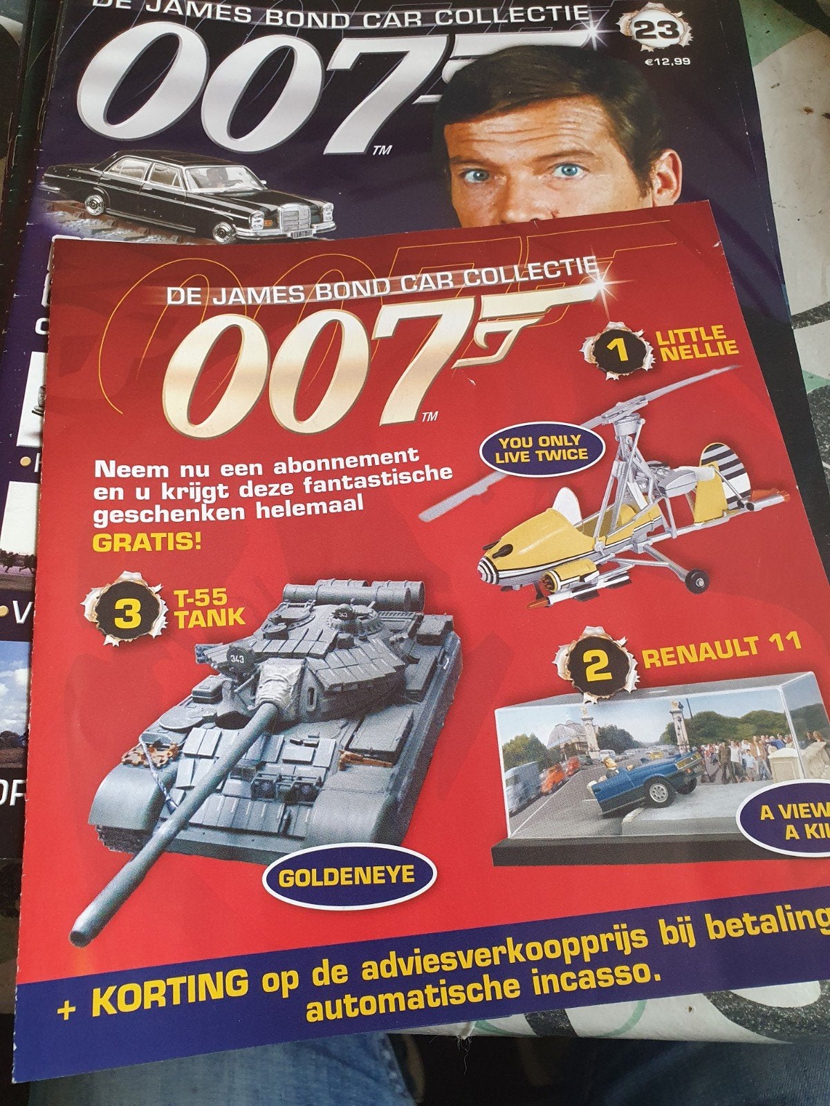 James Bond 007 Collectie: Tijdschriften & Poster, Verzamelen, Ophalen of Verzenden, Overige typen