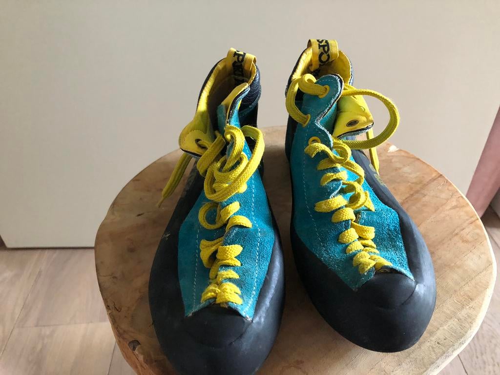 Klim en boulderschoenen La Sportiva mt 36-37, Sport en Fitness, Ophalen, Zo goed als nieuw, Klimsportschoenen