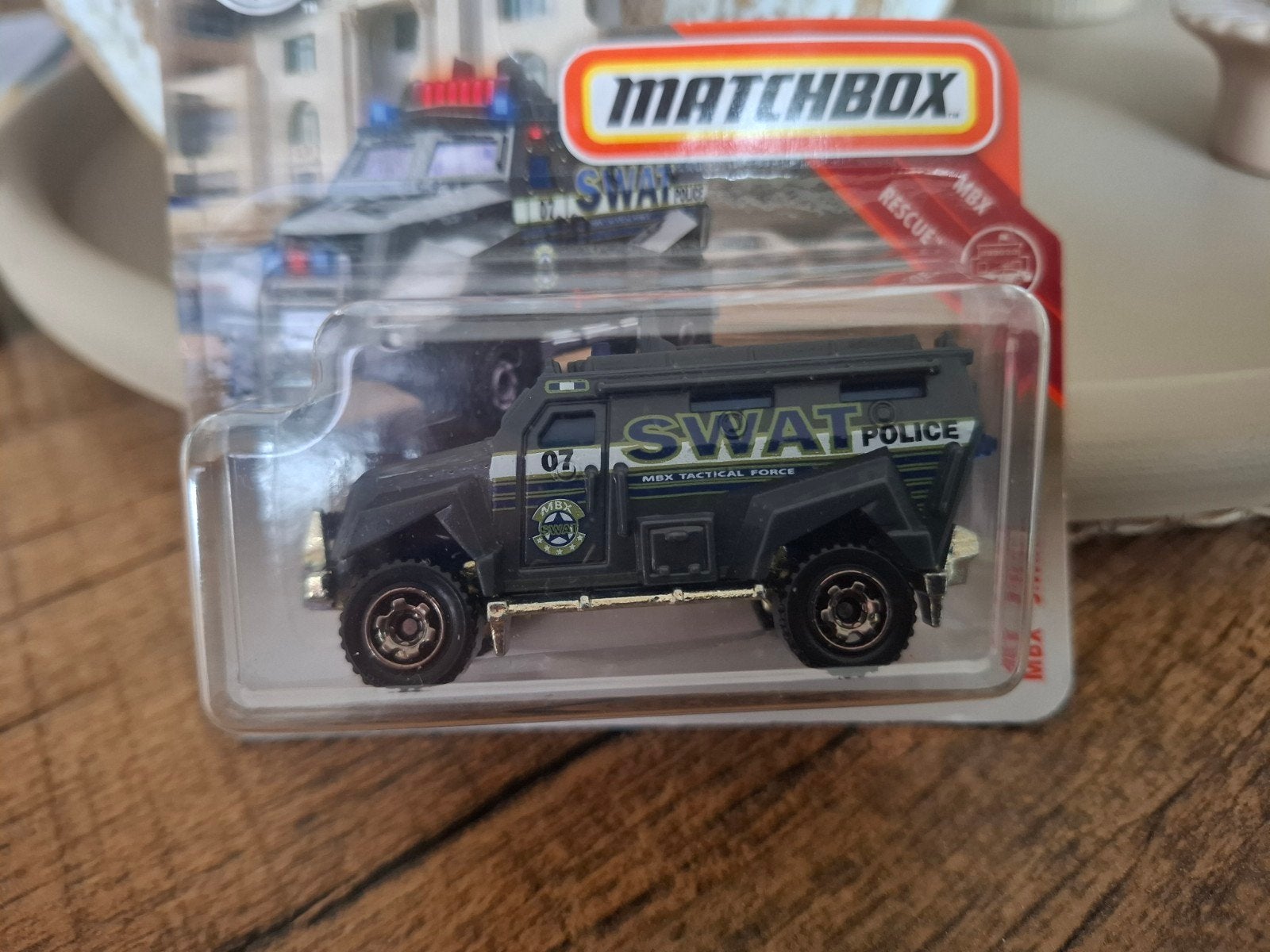 Matchbox SWAT Police MBX Tactical Force Speelgoedauto, Ophalen of Verzenden, Nieuw, Overige typen
