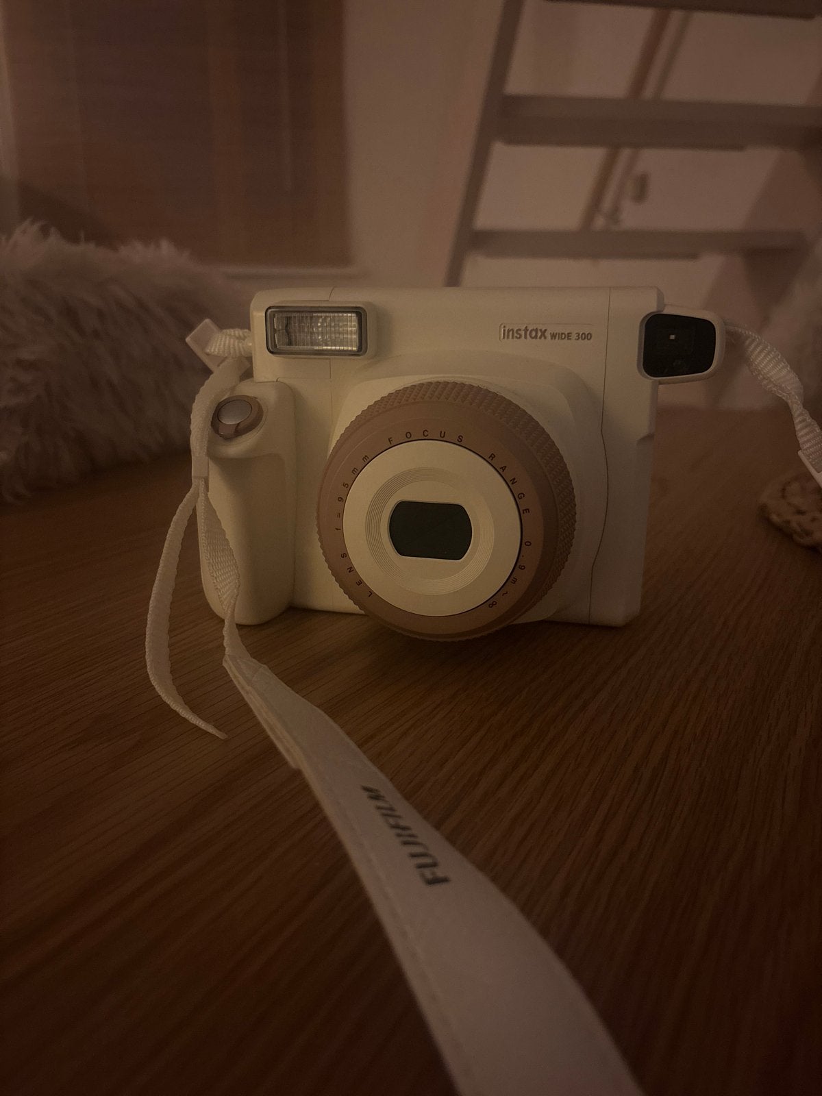 Instax Wide 300 FujiFilm White-Toffee - Zo goed als nieuw, Audio, Tv en Foto, Fotocamera's Analoog, Ophalen, Zo goed als nieuw