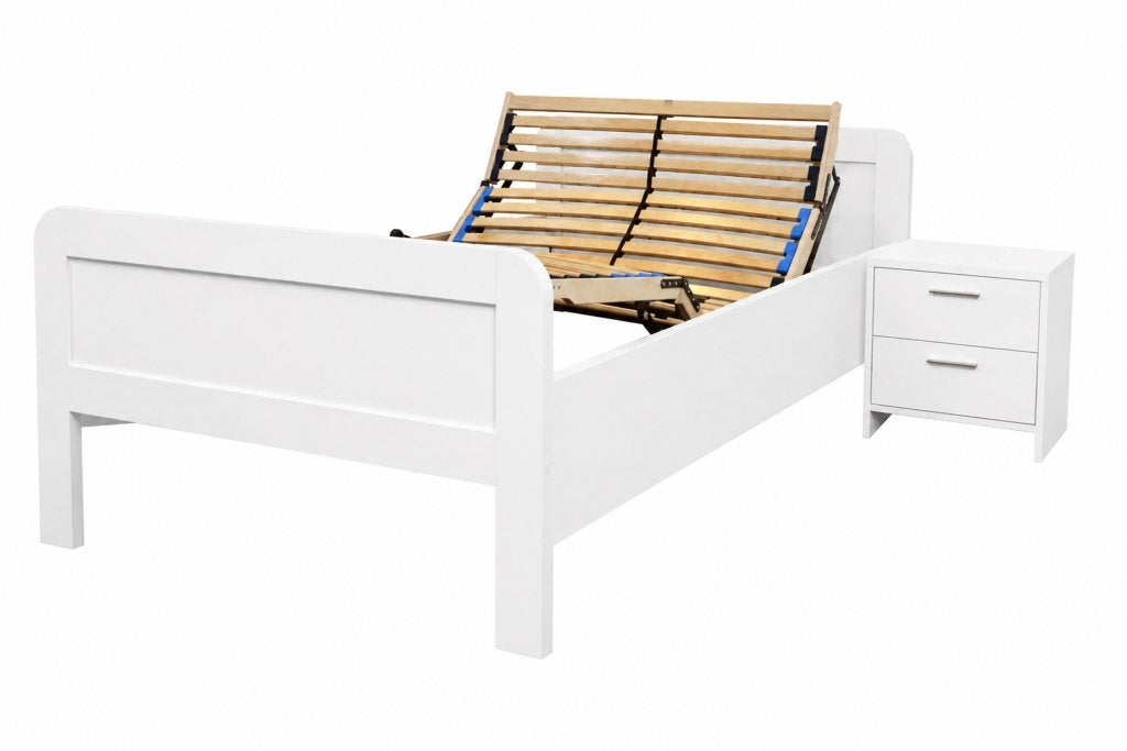 John seniorenbed XL met elektrische bodem en matras - 120x20, Niet ingevuld, Niet ingevuld, Niet ingevuld