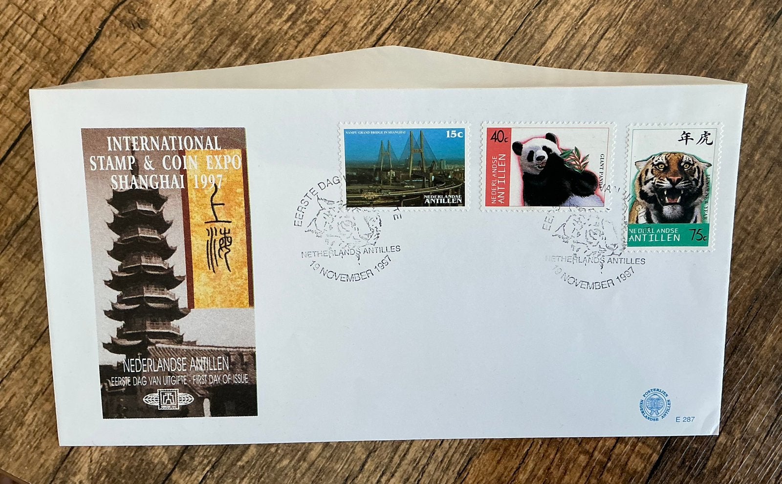 Te koop fdc 287 onbeschreven met open klep, Verzenden, Postfris