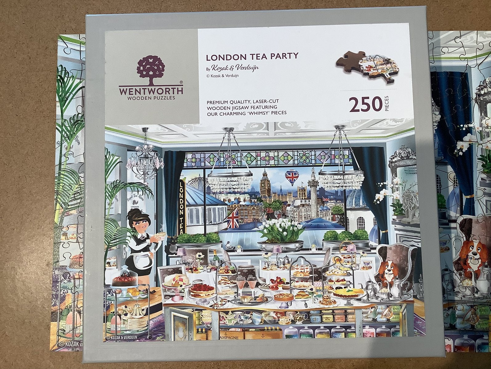 Wentworth Londen tea party, Ophalen of Verzenden, 500 t/m 1500 stukjes, Zo goed als nieuw