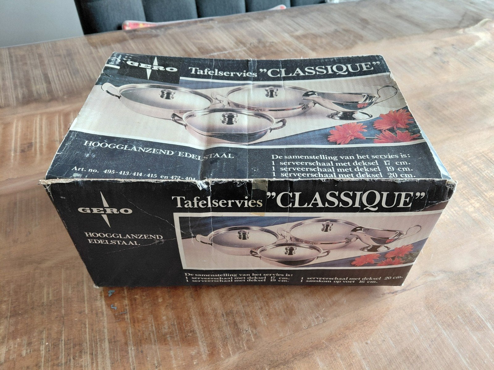 GERO Tafelservies "CLASSIQUE", Ophalen