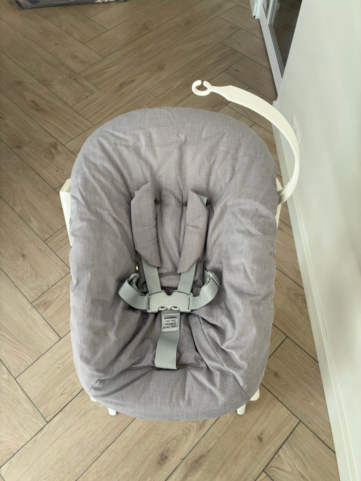 Stokke Tripp Trapp Newborn Set met hoes, Ophalen, Zo goed als nieuw, Overige typen, Gordel(s)