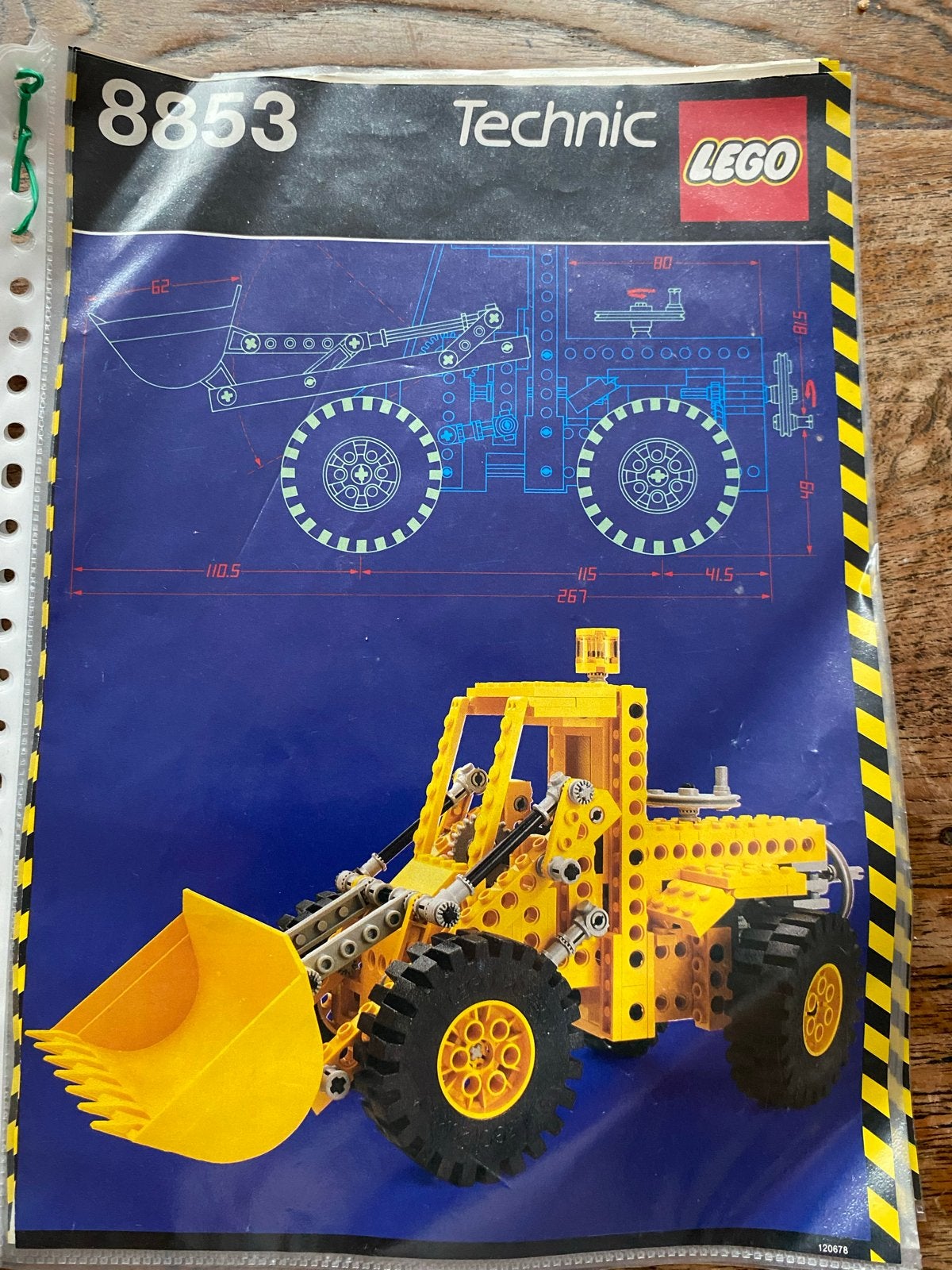 Lego Technic Set 8853 - Graafmachine met instructies, Kinderen en Baby's, Speelgoed | Duplo en Lego, Lego, Ophalen of Verzenden