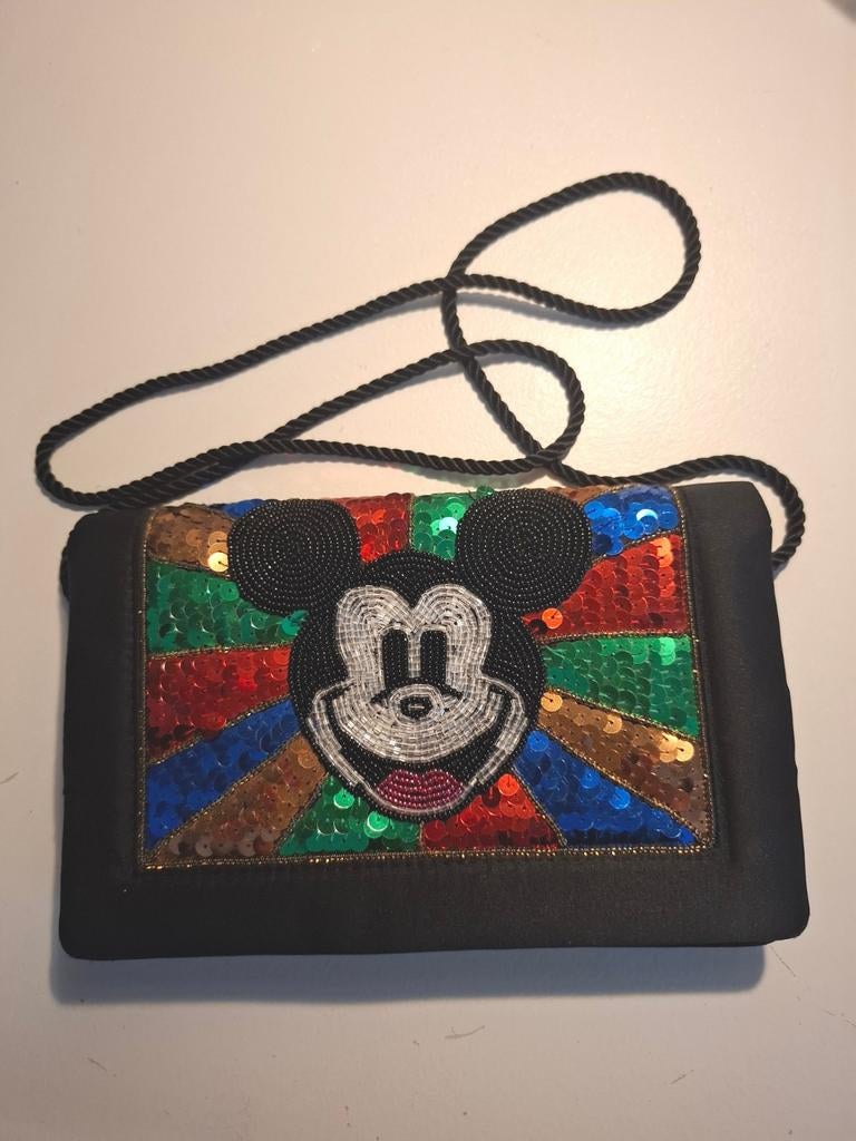 Vintage Mickey Mouse schoudertas, Ophalen of Verzenden, Zo goed als nieuw