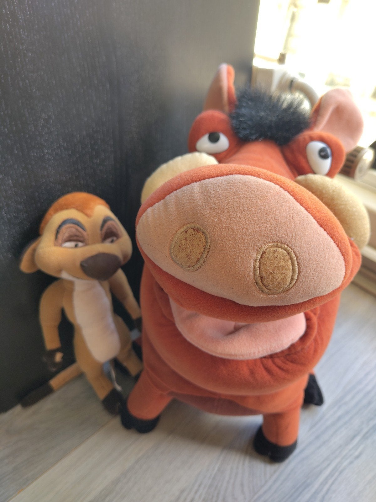 Pumba en Timo, Ophalen, Overige figuren, Gebruikt, Knuffel