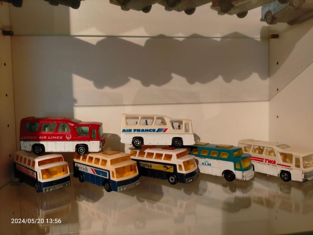 Airport busjes Matchbox,majorette, Ophalen of Verzenden, Auto, Majorette