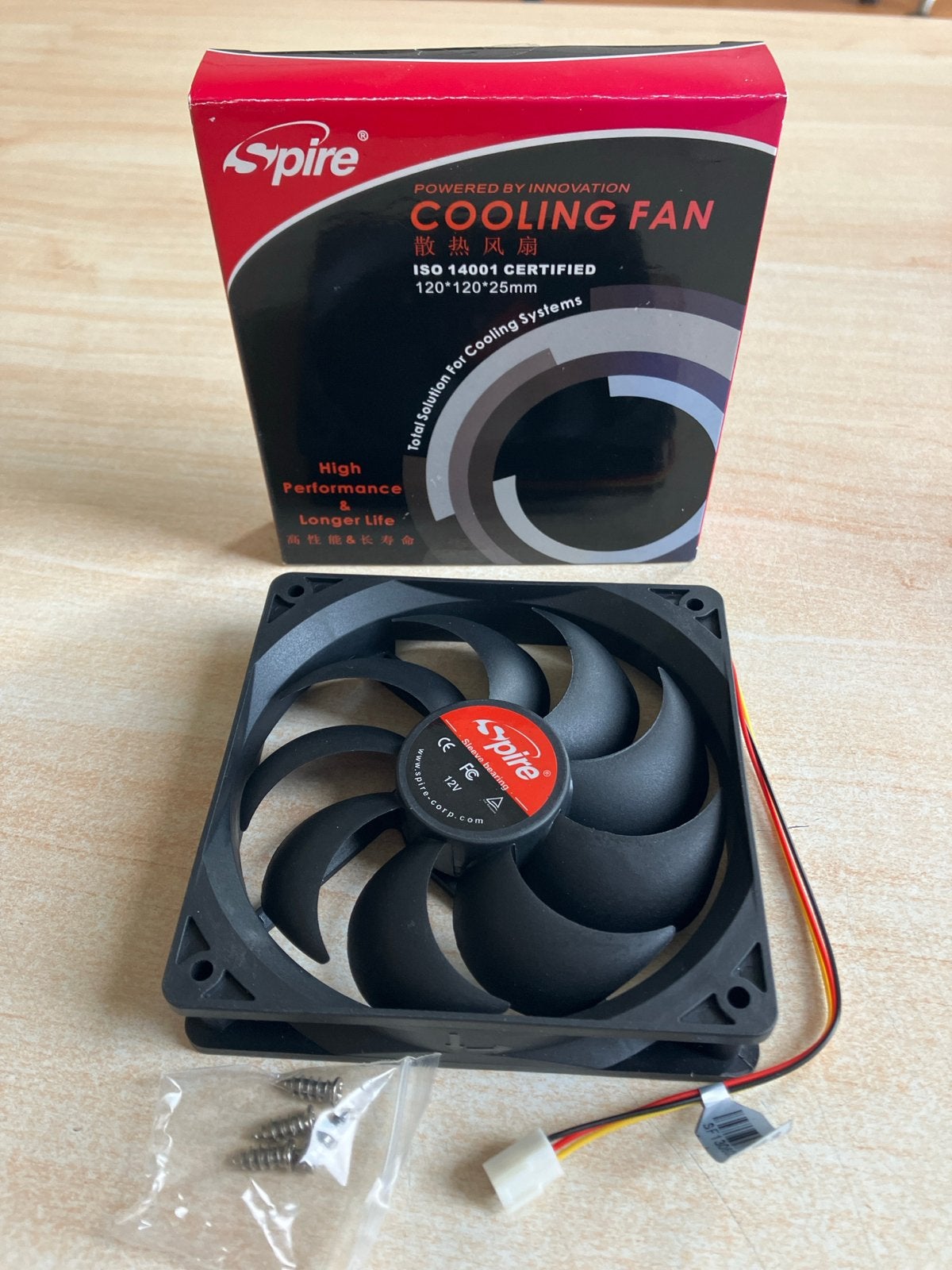 Spire Cooling Fan 120mm - Nieuw in doos, Verzenden, Nieuw, Luchtkoeling