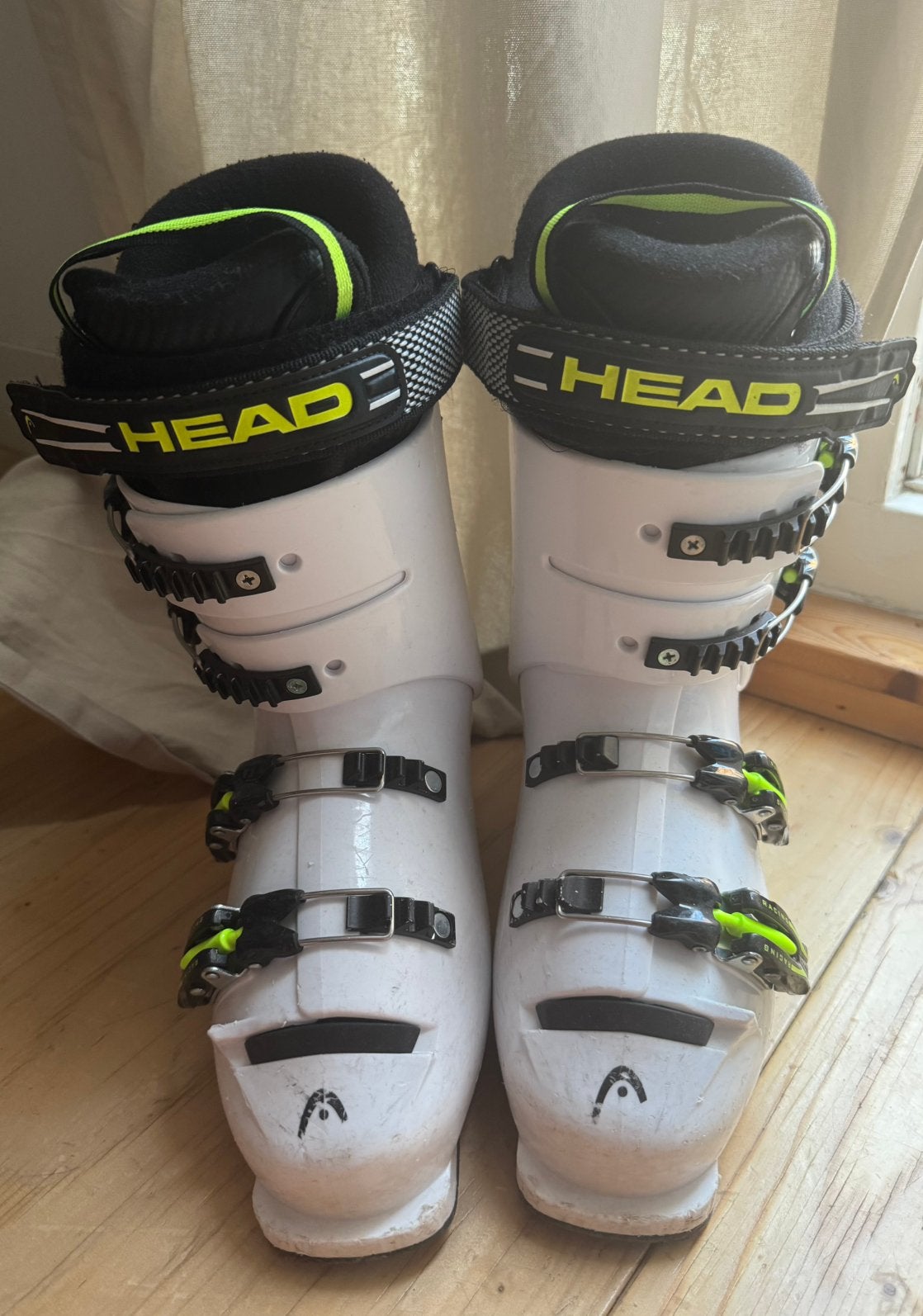 Junior skischoenen: HEAD raptor flex 50, Ophalen, 140 tot 160 cm, Gebruikt, Schoenen