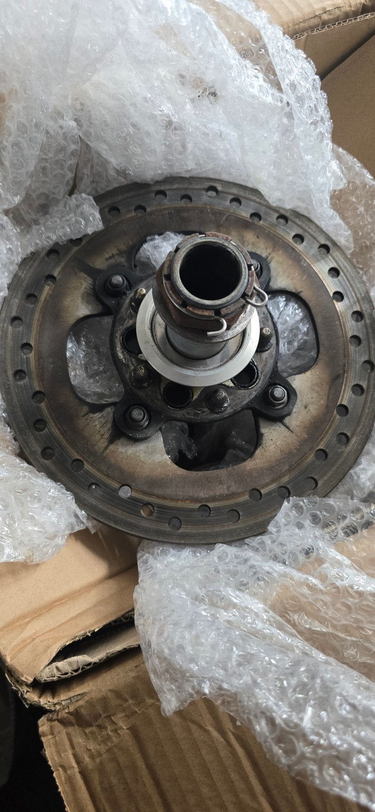 Ducati Achterasnaaf met Remschijf - Single-Sided Swingarm, Ophalen of Verzenden, Gebruikt