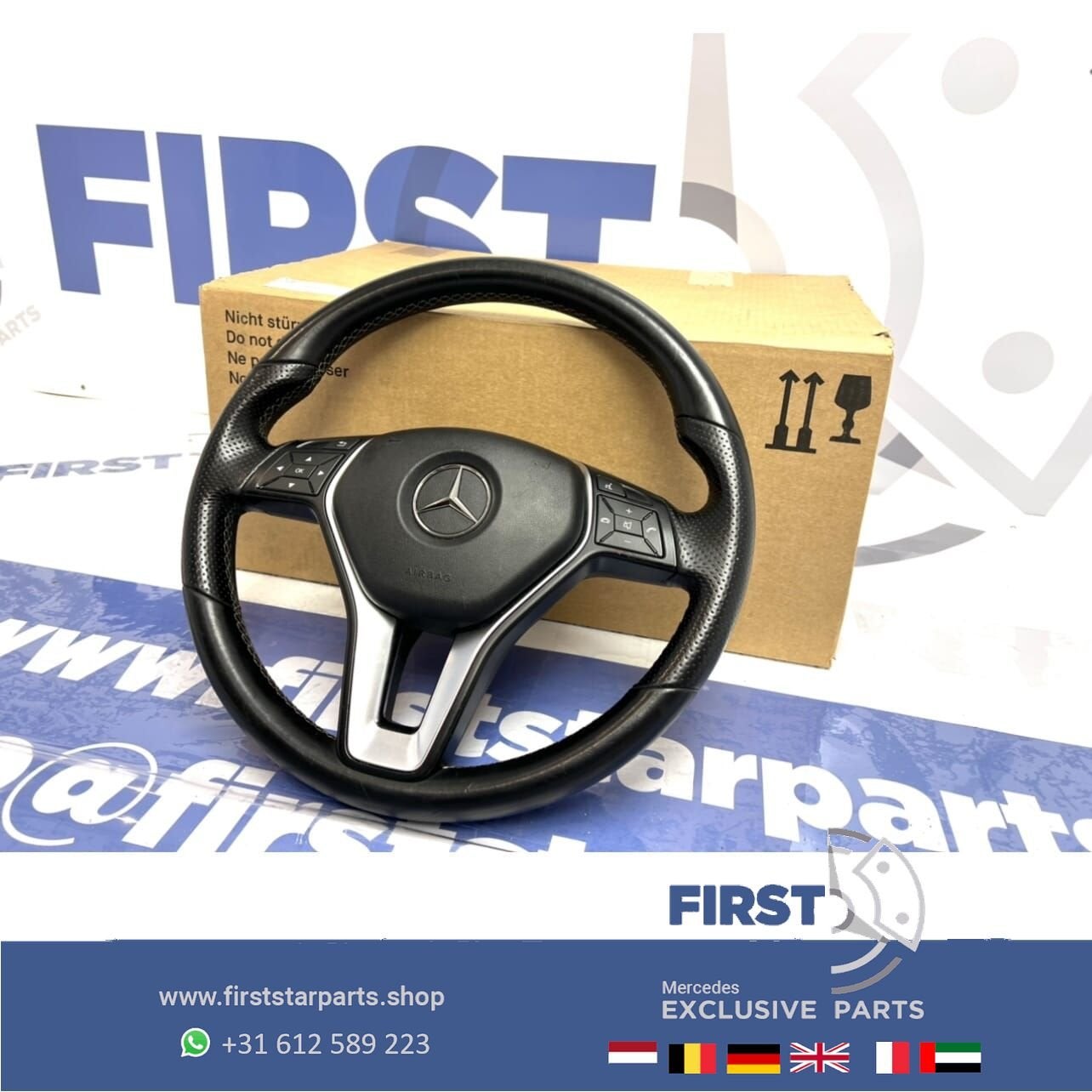 STUUR W176 W117 W156 W204 W212 W166 W219 Mercedes ORIGINEEL, Auto-onderdelen, Interieur en Bekleding, Gebruikt, -, Ophalen of Verzenden