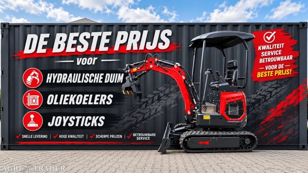 Minigraver Graafmachine Yama S15 Kingway GRATIS DUIM 3BAKKEN, Zakelijke goederen, Machines en Bouw | Kranen en Graafmachines, Graafmachine