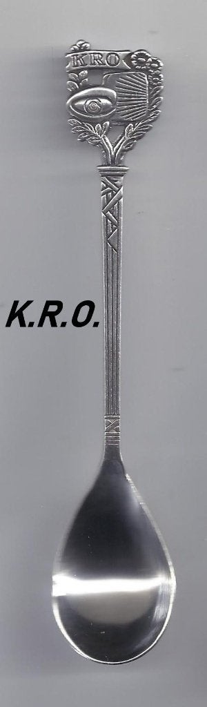 Tl46 theelepeltje kro ( geha ), Ophalen of Verzenden, Zo goed als nieuw, Rvs of Chroom