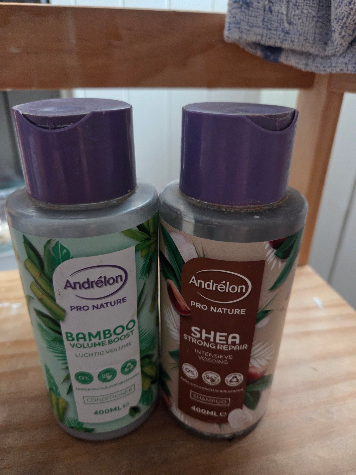 Andrélon Pro Nature Shampoo & Conditioner, Ophalen of Verzenden, Gebruikt, Shampoo of Conditioner