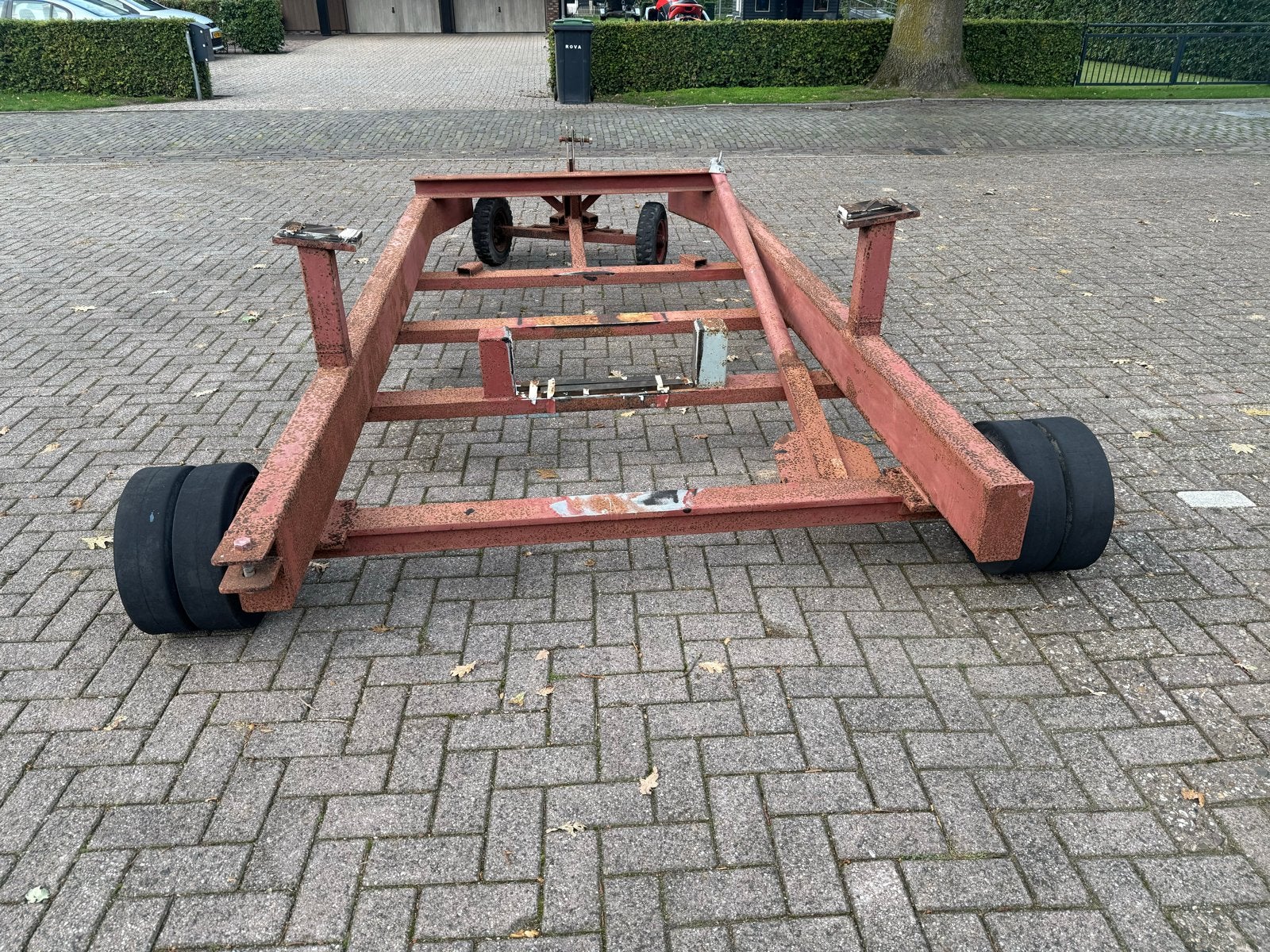Robuuste boottrailer voor diverse boten, Ophalen, Minder dan 1500 kg, Gebruikt, Overige typen