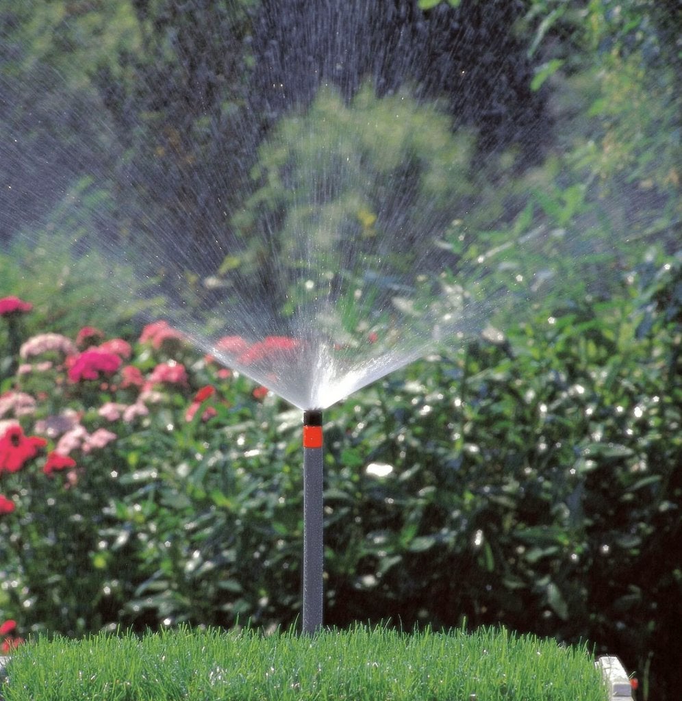 Gardena Sprinklersysteem 300 verzonken sproeiers, Ophalen of Verzenden, Nieuw, Turbinesproeier
