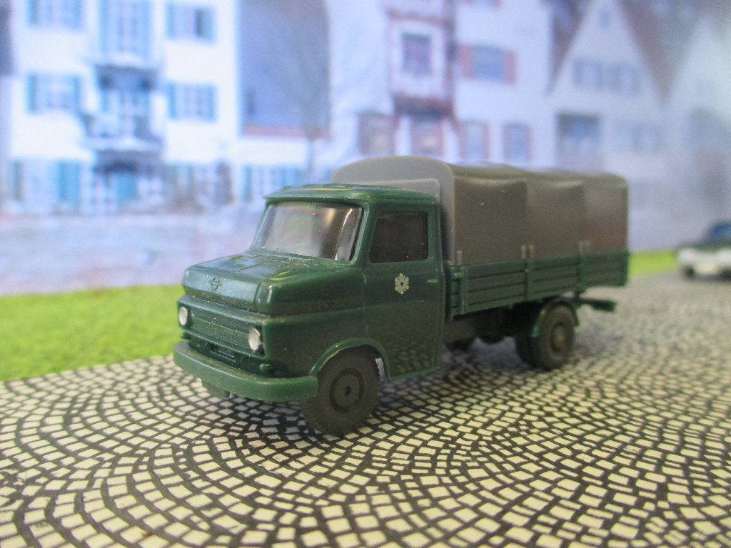 1965-1975 Opel Blitz B 1.9 Ton - Wiking 107 POLIZEI Politie, Ophalen of Verzenden, Zo goed als nieuw, Bus of Vrachtwagen, Wiking