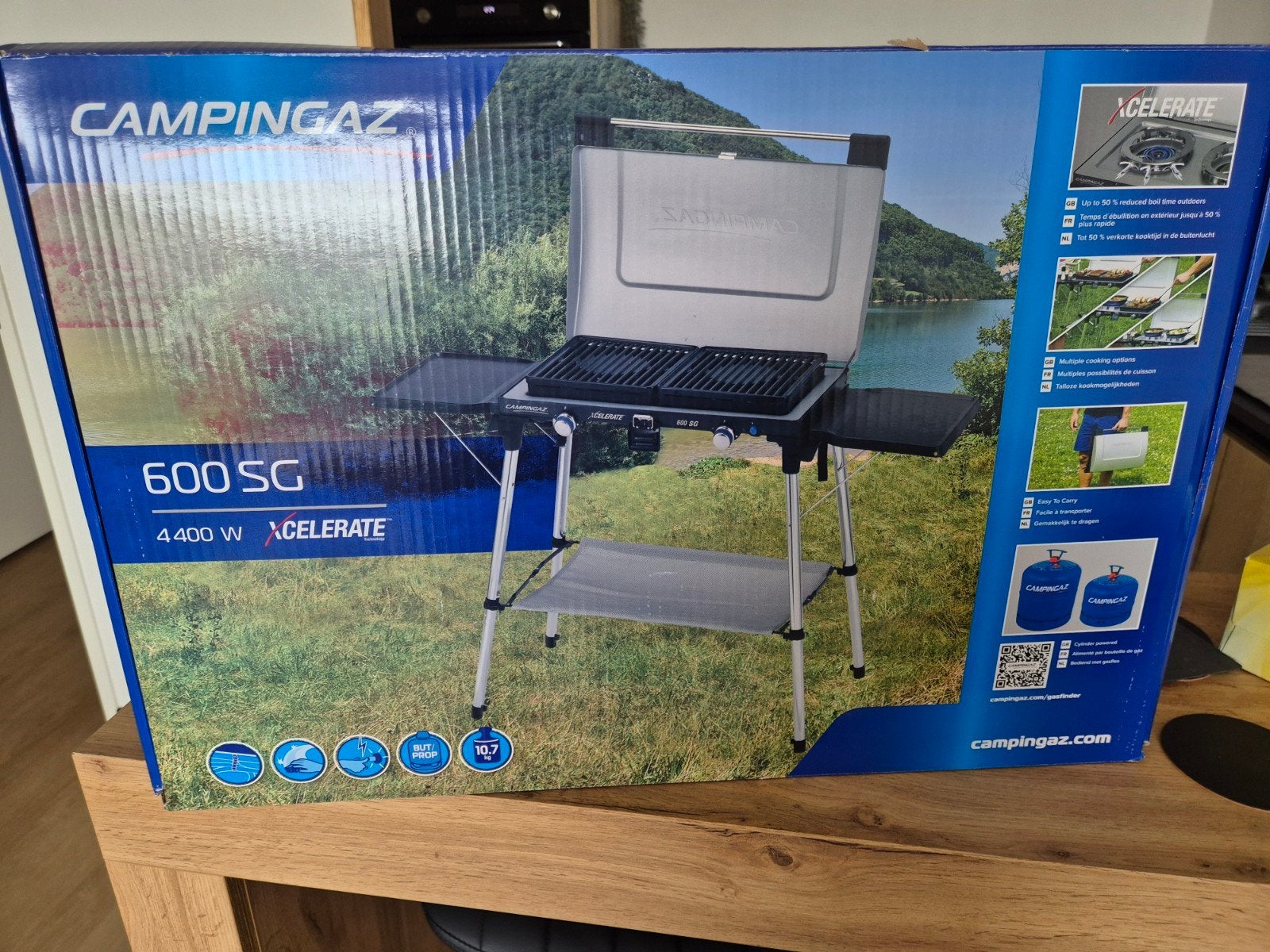 Campingaz 600 SG Xcelerate Gasbarbecue - Nieuw in doos, Ophalen of Verzenden, Nieuw, Campingaz