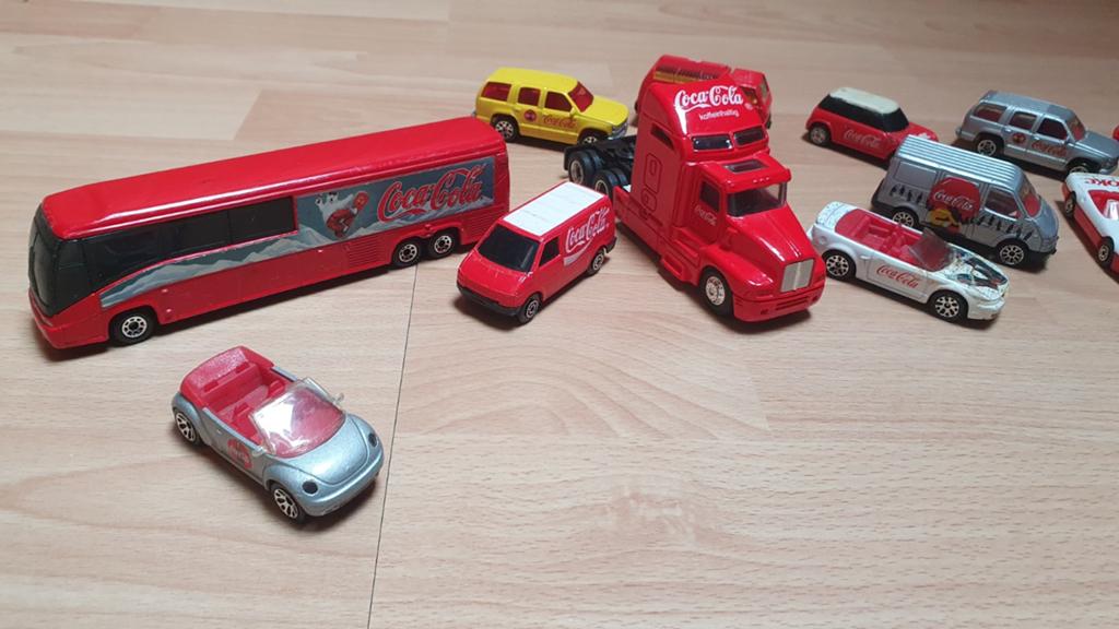 Te koop Coca-Cola autootjes, Ophalen of Verzenden