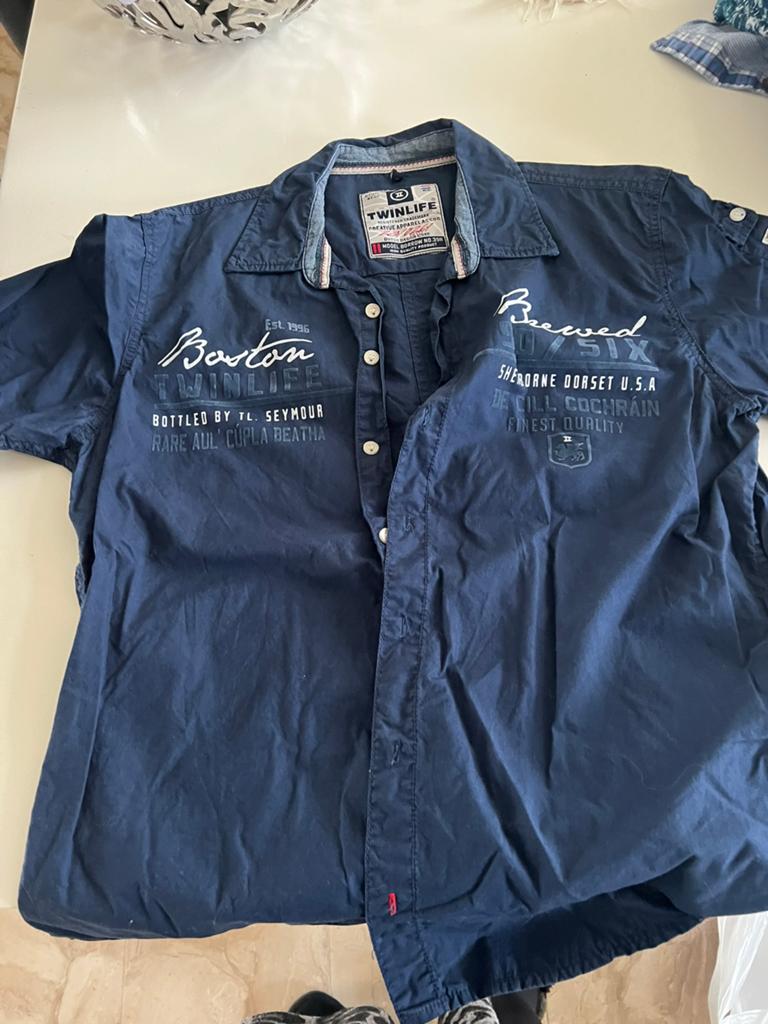Twinlife, Ophalen of Verzenden, Zo goed als nieuw, Blauw, Halswijdte 41/42 (L)