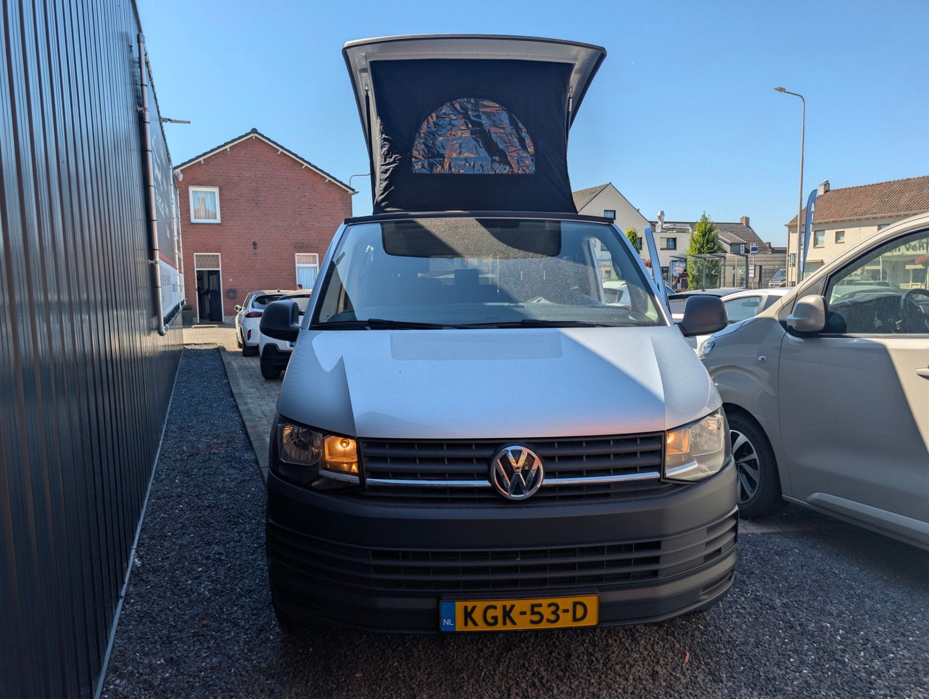 Volkswagen TRANSPORTER 6.1 Camper Hefdak Koelkast, Caravans en Kamperen, Automaat, Buscamper of Camperbus, Volkswagen, Bedrijf