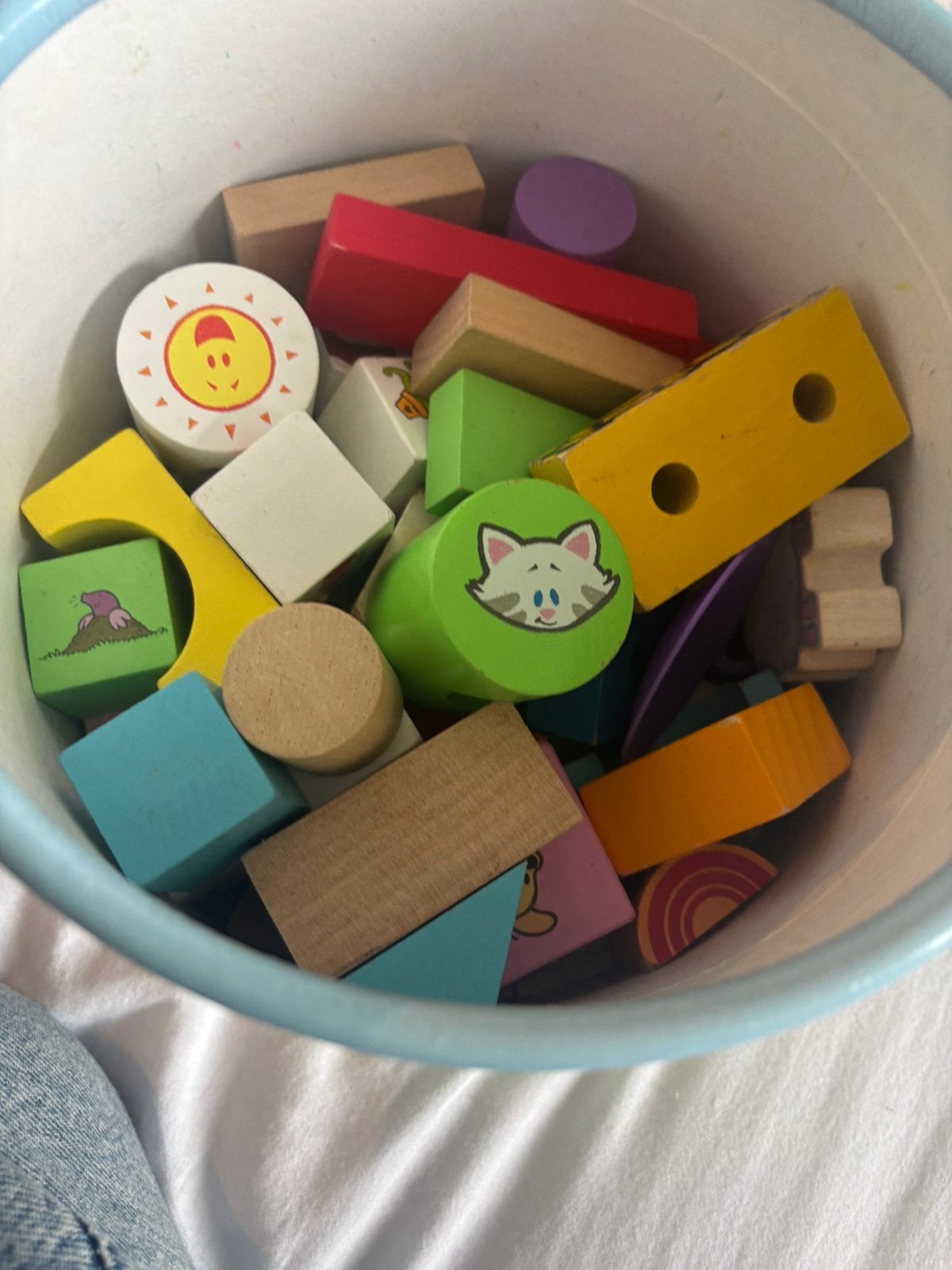 Blokken voor baby’s van woezel en pip, Ophalen, Zo goed als nieuw