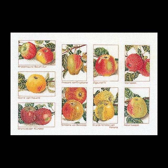 Borduurpakket Appels 2082, ., Nieuw, Ophalen of Verzenden, .