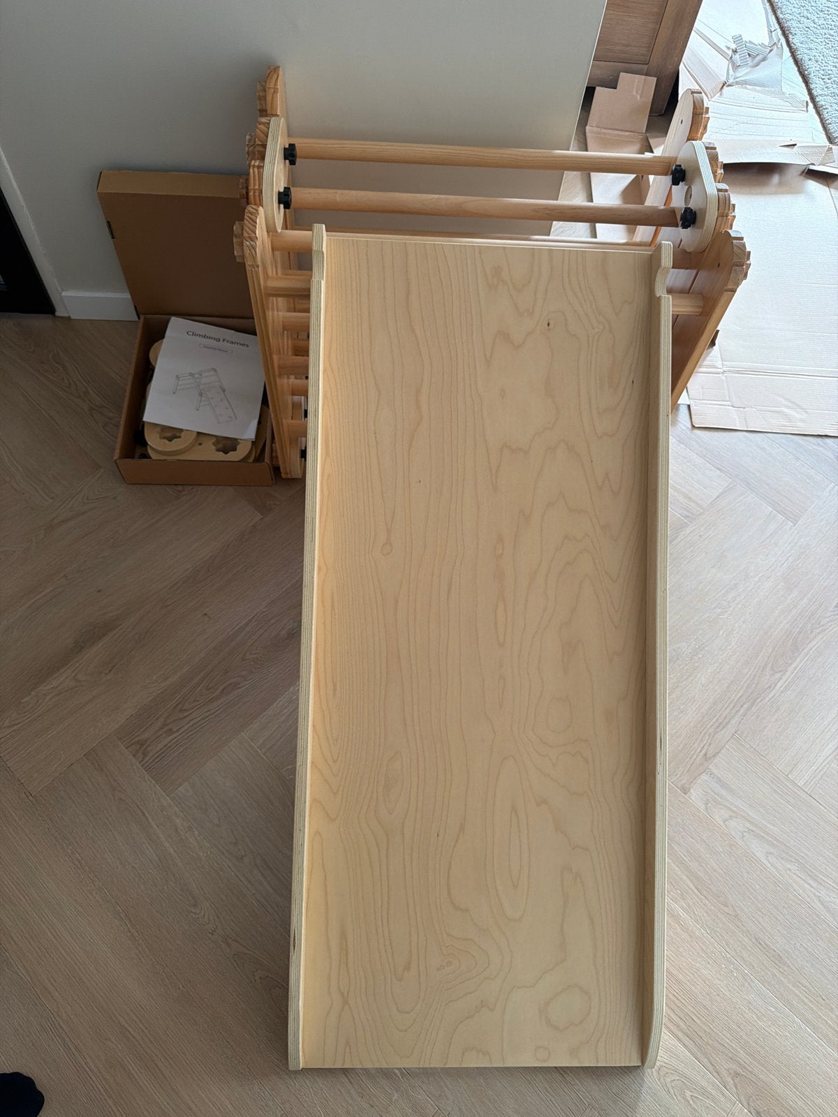 Ladanas Klimtoestel met Glijbaan en Klimwand - Zo goed als n, Kinderen en Baby's, Ophalen, Zo goed als nieuw, Glijbaan