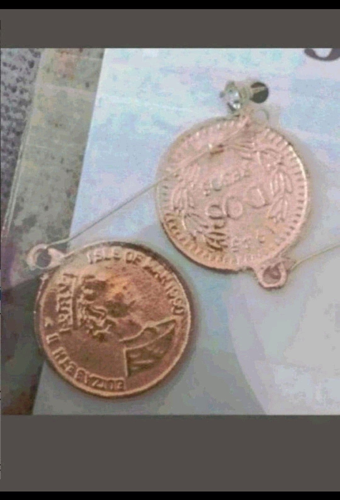 oorbellen munt, Verzenden, Nieuw, Goud, Knopjes of Stekers
