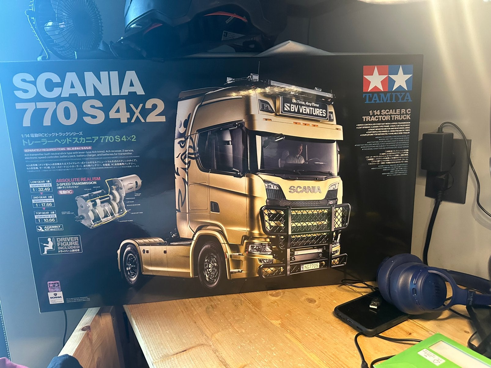 3x tamiya rc trucks in 1 koop  voor 225 euro per stuk, Ophalen of Verzenden, Zo goed als nieuw, Onderdeel