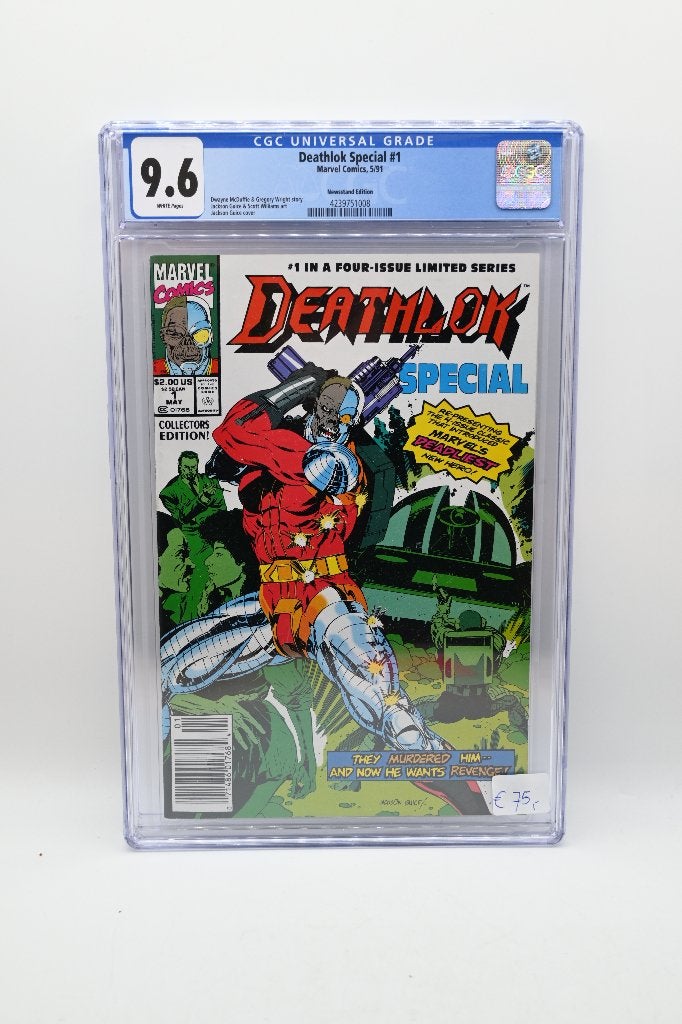 Deathlok Special #1 CGC 9.6 Marvel Comics, Boeken, Eén comic, Amerika, Ophalen of Verzenden, Zo goed als nieuw