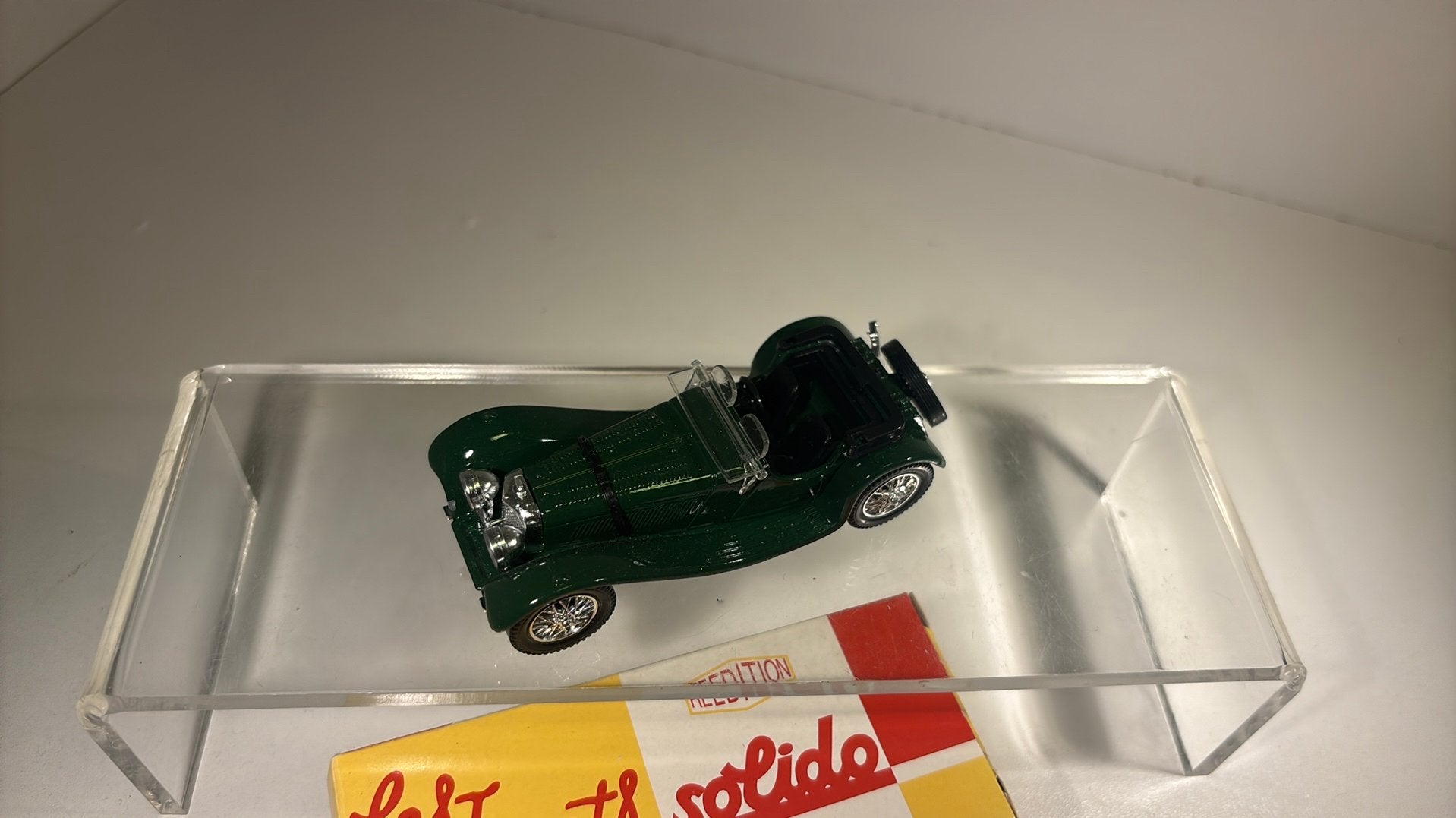 Jaguar ss 100 solido 1.43, Hobby en Vrije tijd, Modelauto's | 1:43, Auto, Solido, Ophalen of Verzenden, A