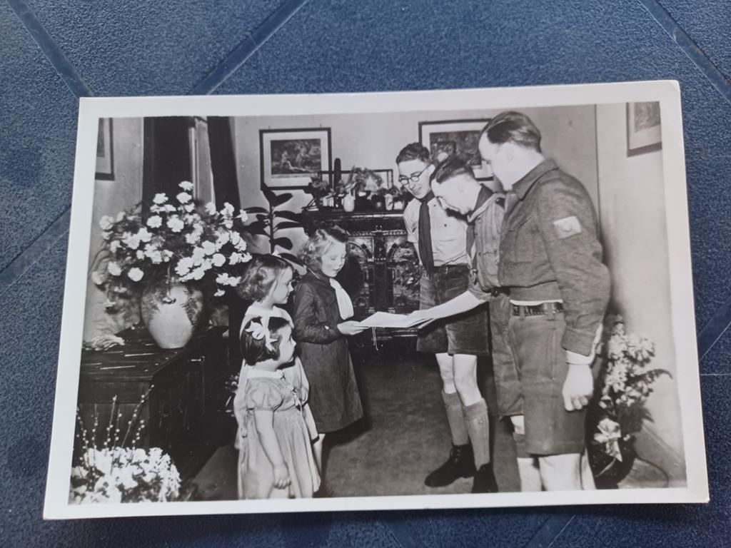 Nederlandse padvinders bij geboorte Prinses Marijke 1947, Ophalen, 1940 tot 1960, Ongelopen