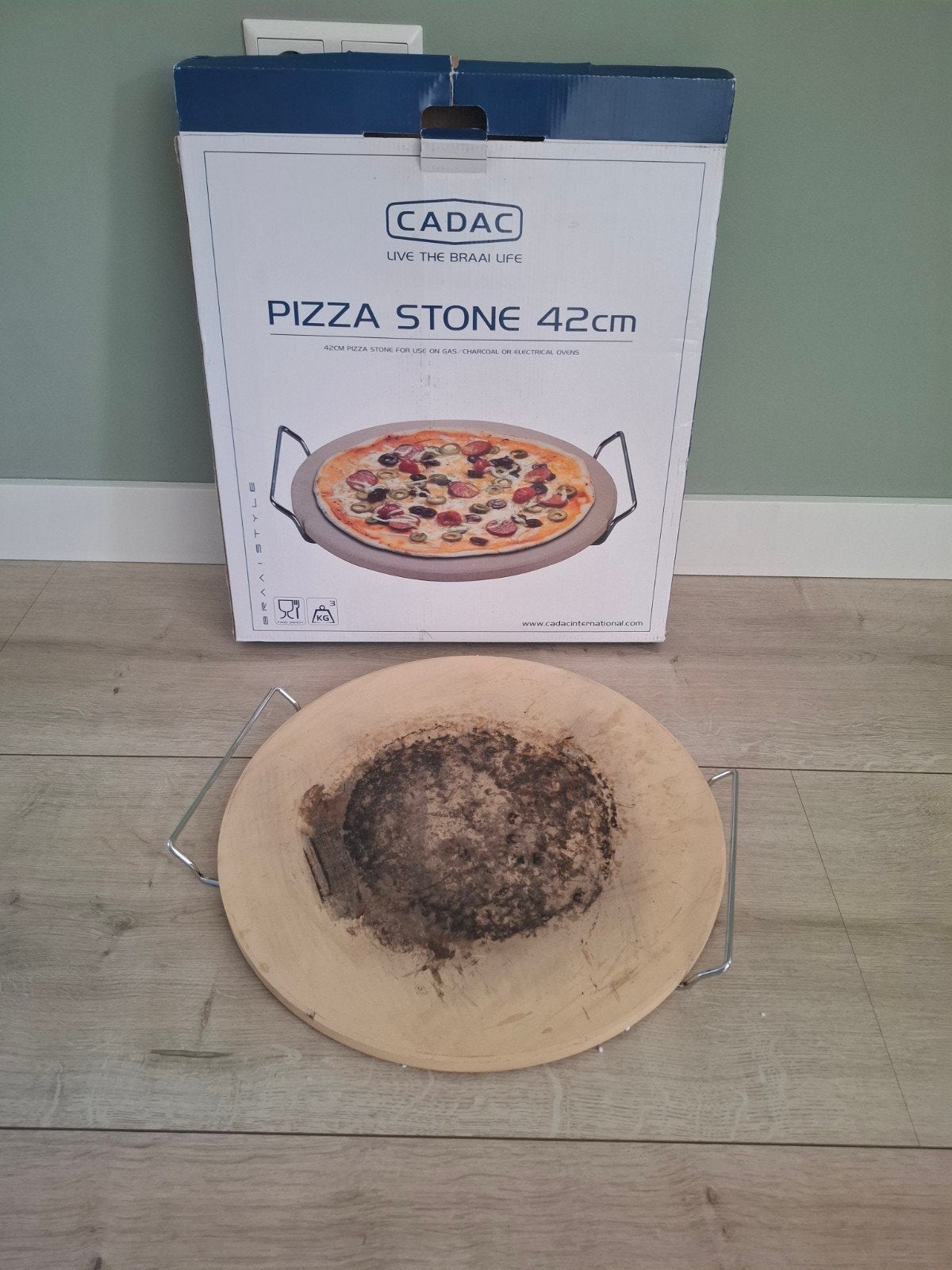 Pizzasteen ø42cm, Ophalen